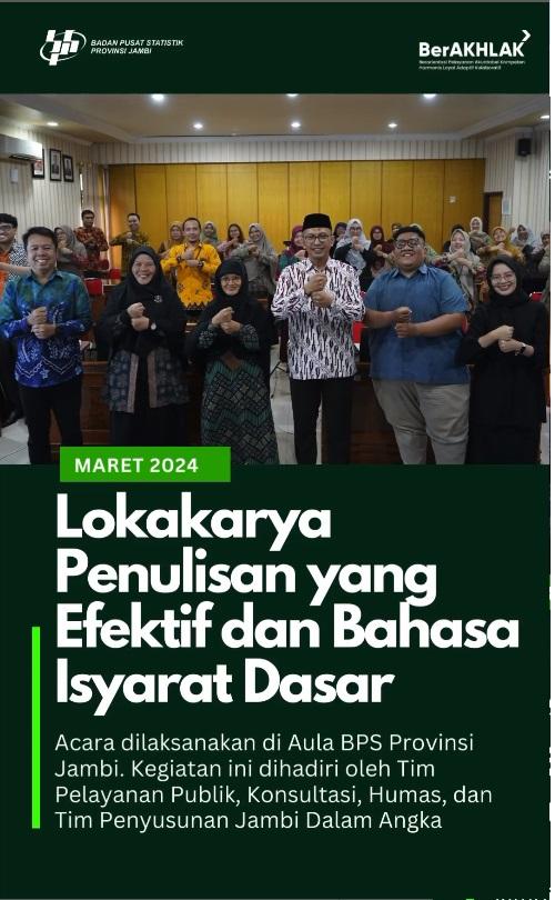 Lokakarya Penulisan yang Efektif dan Bahasa Isyarat Dasar