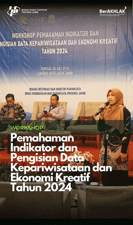 Workshop Pemahaman Indikator dan Pengisian Data Kepariwisataan dan Ekonomi Kreatif Tahun 2024