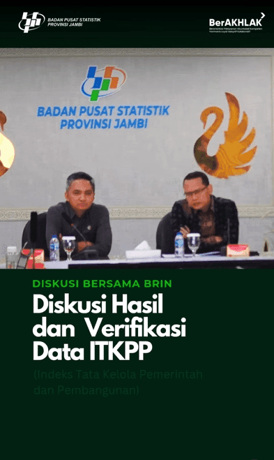 Diskusi Bersama BRIN [Diskusi Hasil dan Verifikasi Data ITKPP]