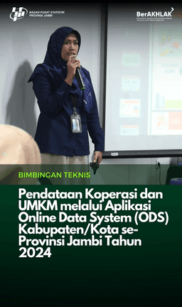 Technical Guidance for Cooperatives and MSMEs through the ODS App for Jambi Province