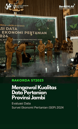 Regional Coordination Meeting for the 2024 Jambi Province Agricultural Economic Survey