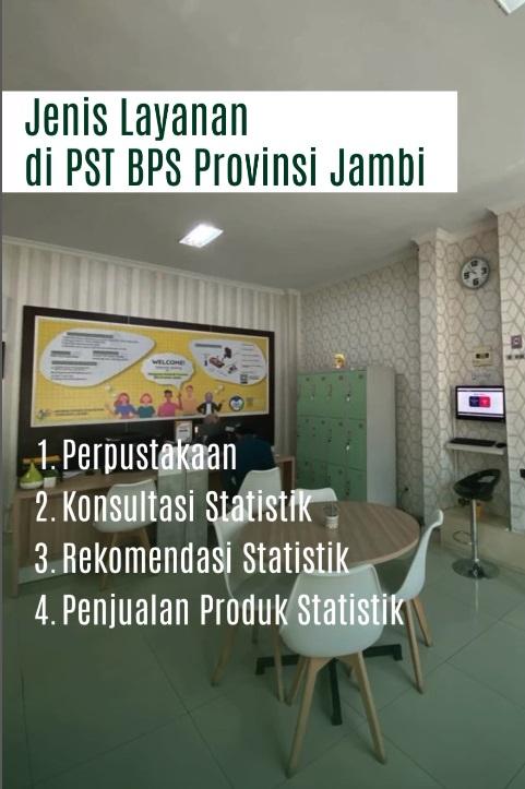 Ada Yang Seru Di Ruang Pelayanan BPS Provinsi Jambi