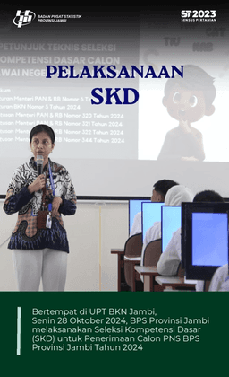 Basic Competency Selection (SKD) for Prospective Civil Servants of BPS Jambi Province