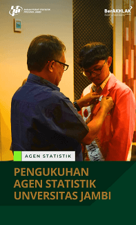 Pengukuhan Agen Statistik UNJA