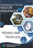 Perkembangan Produksi Industri Manufaktur Provinsi Jambi 2020